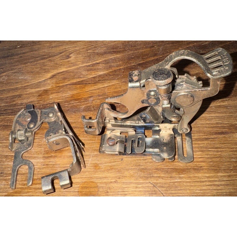 Vintage SINGER Ruffler Foot *1261 Sewing Machine Attachment Part Made in USA